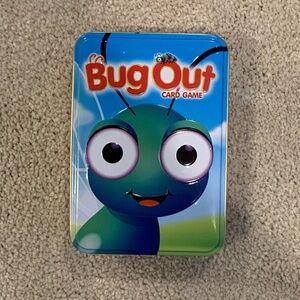 Bug Out! Cool matching card game. 4+ years. 2-6 players. Excellent condition!